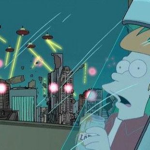 Futurama: S01E01: Space Pilot 3000