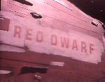 Red Dwarf - Name-tag shot