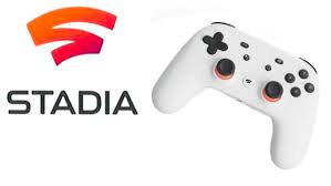 Google Stadia Logo and Console