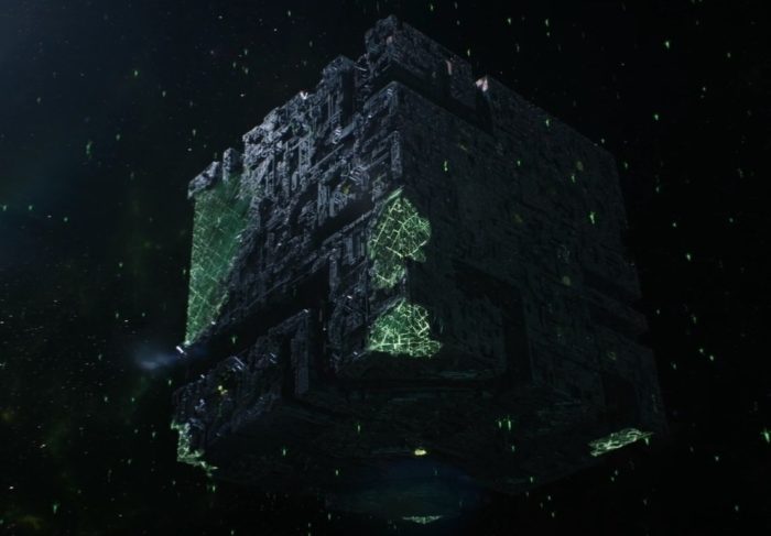 Star Trek Picard S01E02 - 04 Back on the Reclaimed Borg Cube