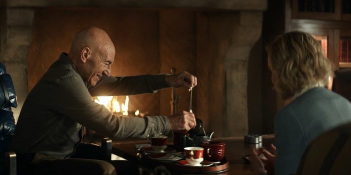 Star Trek Picard Episode Review S01E02 - 06 Chatting about the fictitious Dahj over a cup of Earl Gray